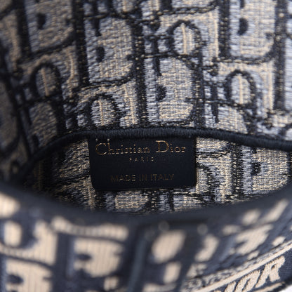 Christian Dior Oblique Saddle Pouch Blue 6 of 8