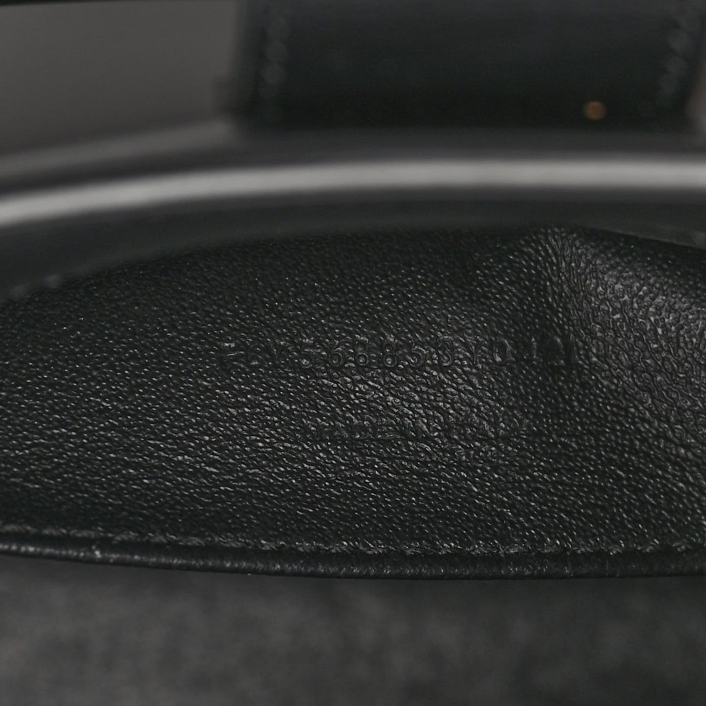 Calfskin Monogram Baby Cabas Black