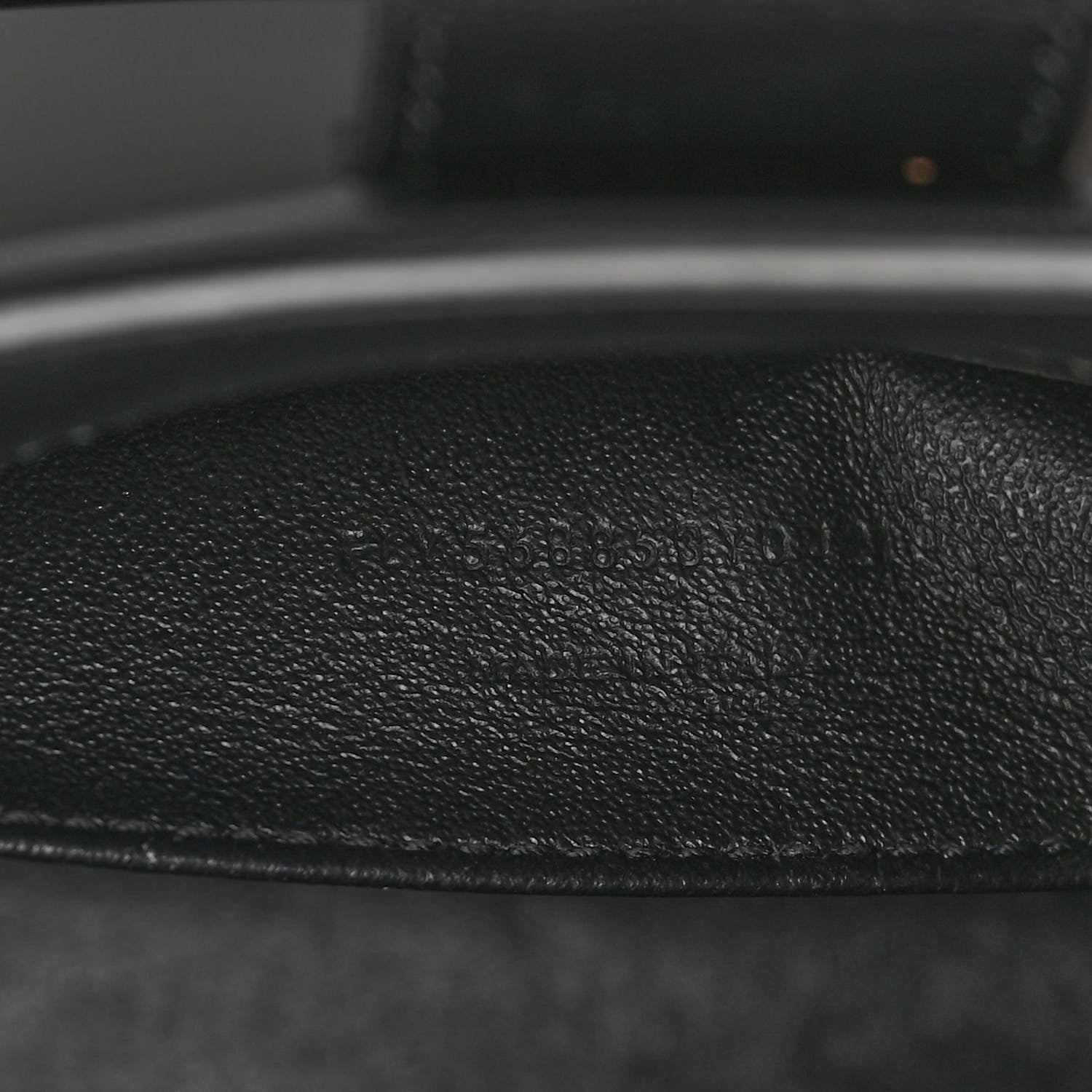 Saint Laurent Calfskin Monogram Baby Cabas Black 7 of 15