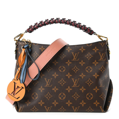 Louis Vuitton Monogram Beaubourg Hobo Mini Bordeaux Red Peach Safran Blue Jean Blue 1 of 10