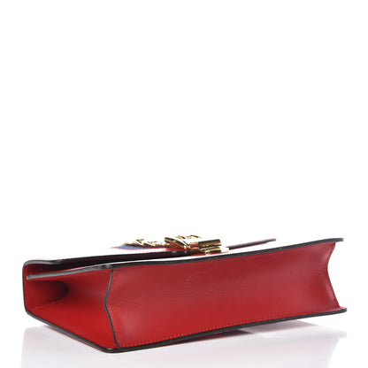 Gucci Calfskin Small Sylvie Shoulder Bag Hibiscus Red 5 of 18