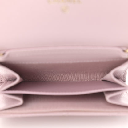 Chanel Caviar Quilted Coco Candy Card Holder On Chain Light Pink 4 of 9