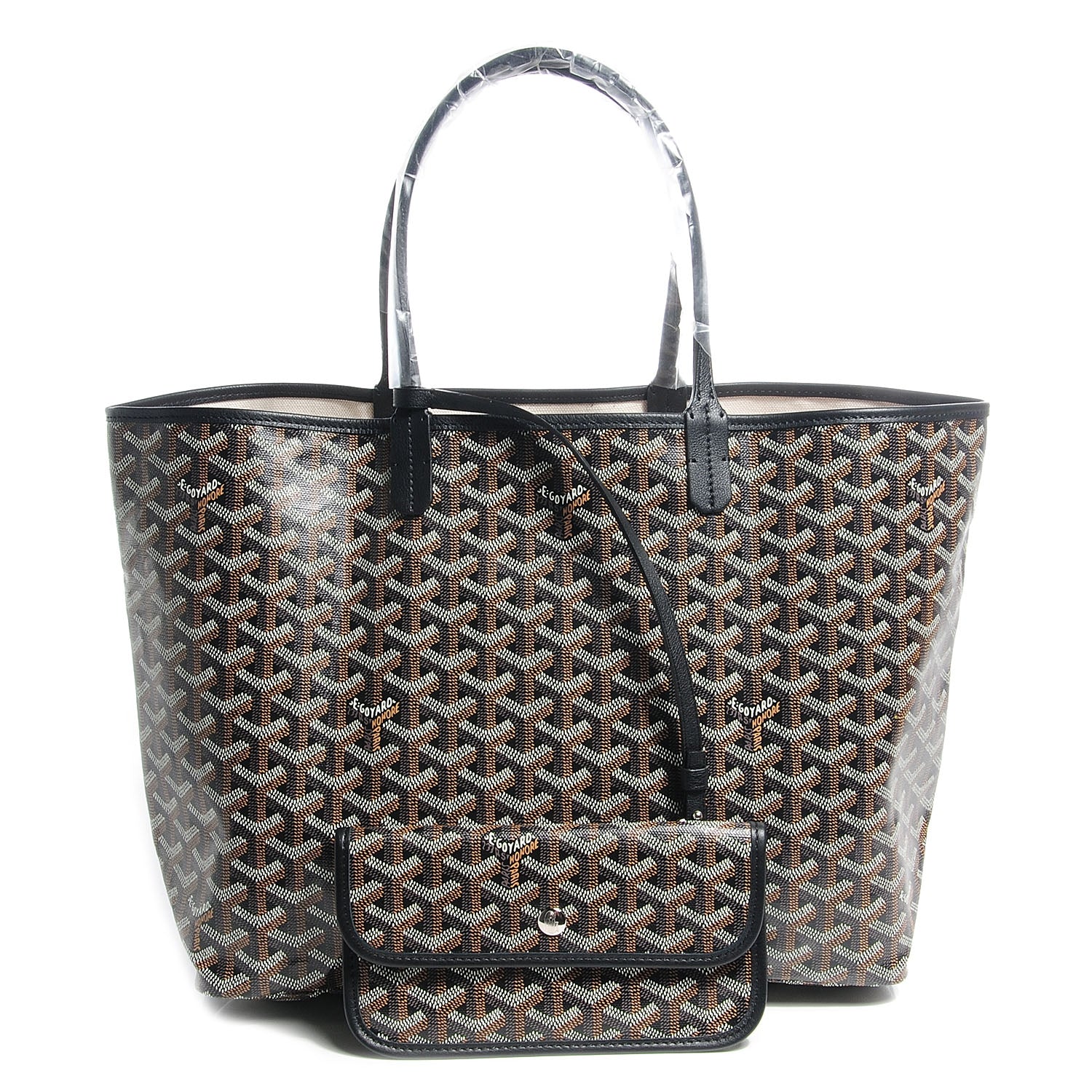 Goyard Goyardine Saint Louis PM Black 1 of 8