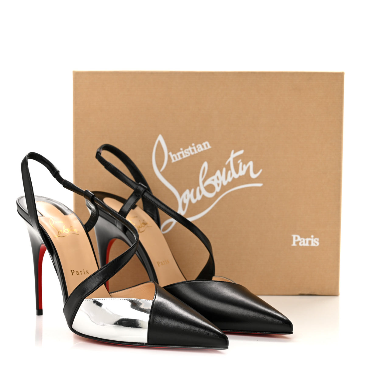 Nappa Platina 100 Pumps 41 Black Silver
