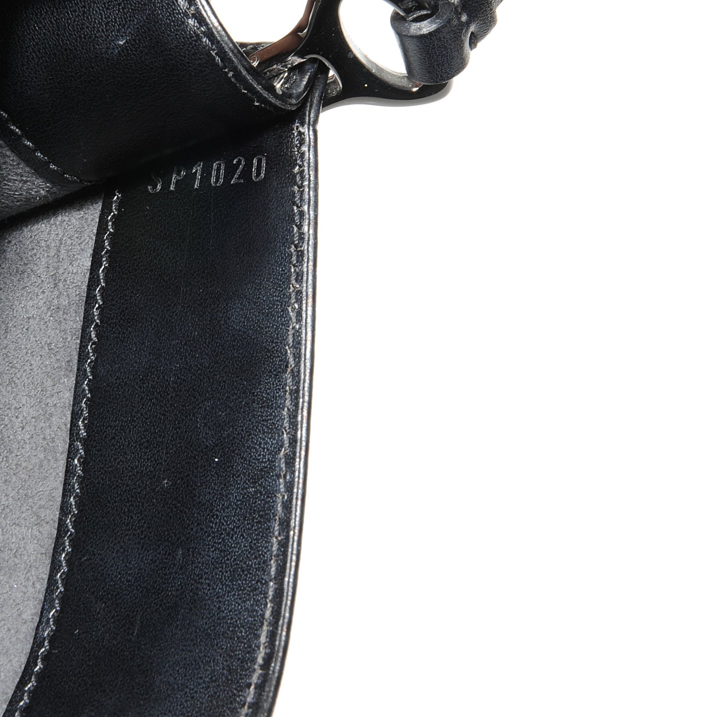 Epi Demi Lune Pochette Black