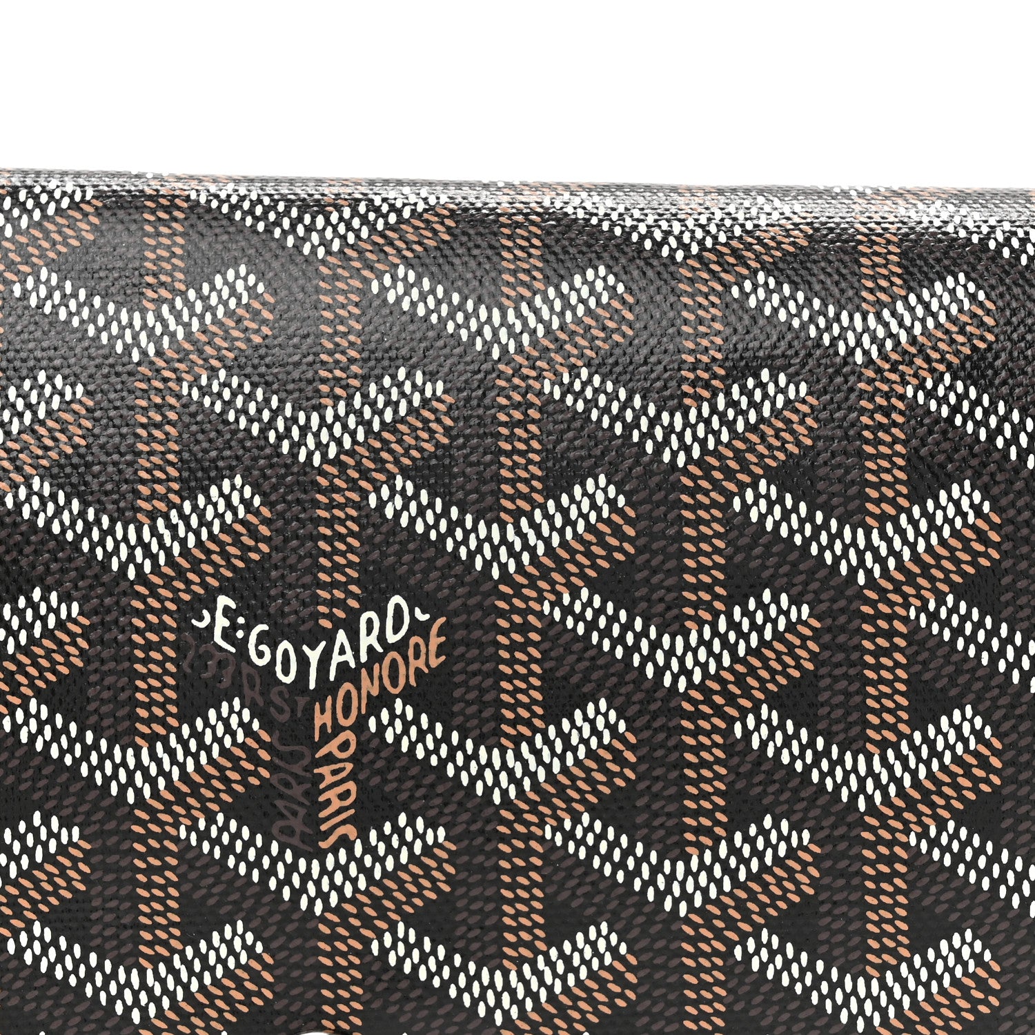 Goyard Goyardine Plumet Wallet Clutch Black 8 of 12