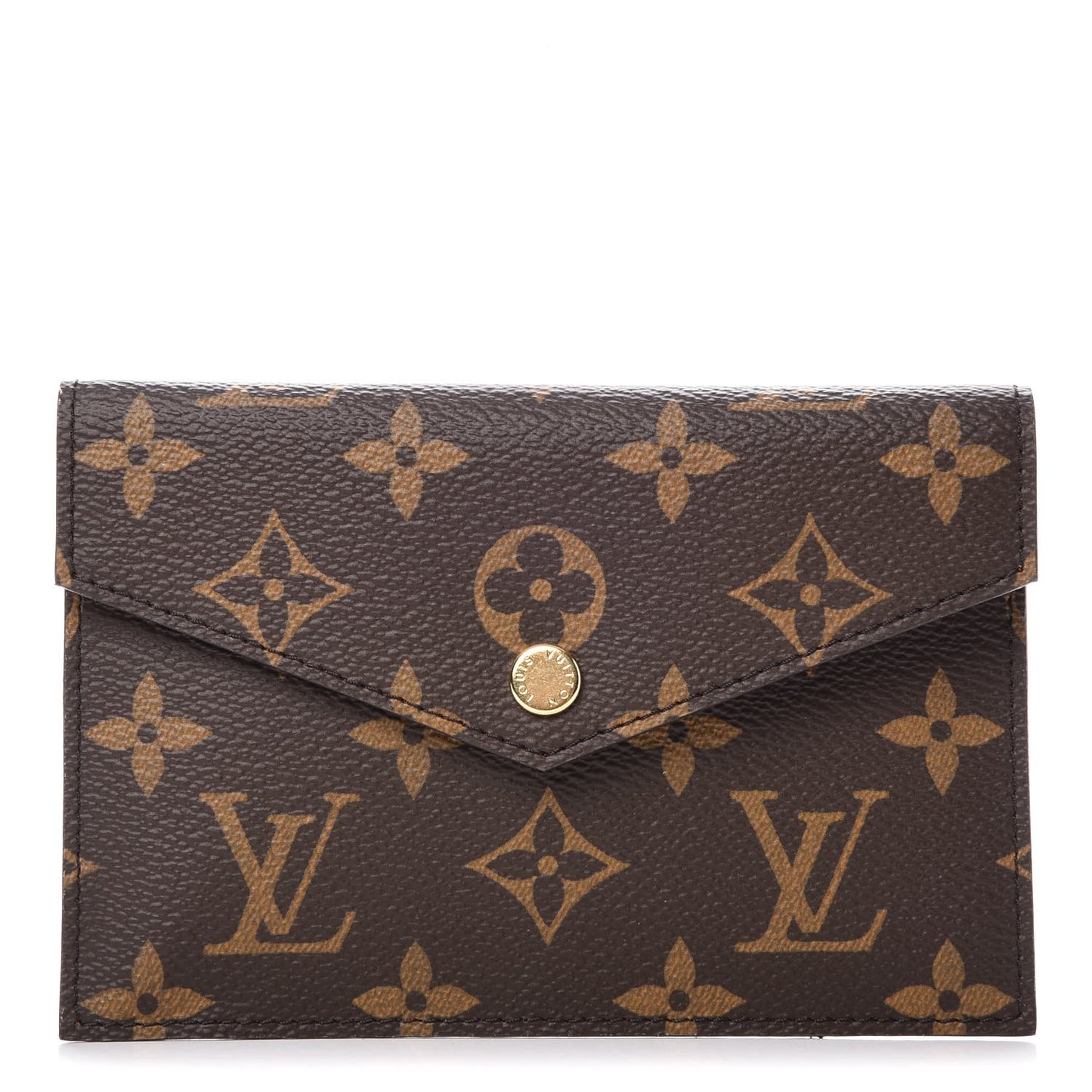 Monogram Daily Organizer Envelope Insert Red