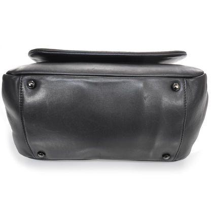 Chanel Lambskin Studded Flap Black 4 of 11