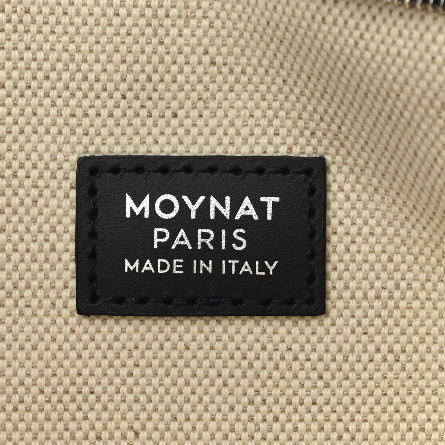 Moynat Toile 1920 Oh! Trousse Pm Pouch Carbon Silver 6 of 7