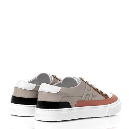 Hermes Calfskin Deep Sneakers 39.5 Multicolor White Gomme 4 of 9