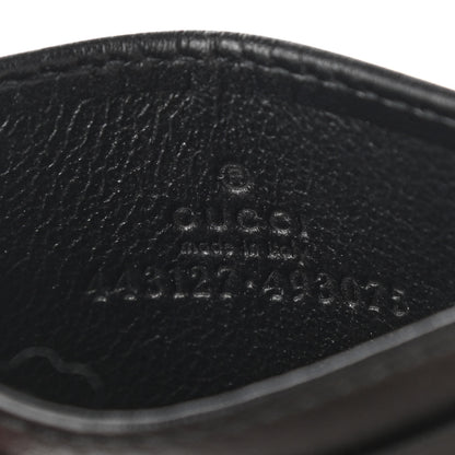Gucci Calfskin Matelasse GG Marmont Card Holder Black 6 of 8