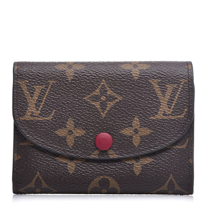 Louis Vuitton Monogram Rosalie Coin Purse Fuchsia 1 of 8