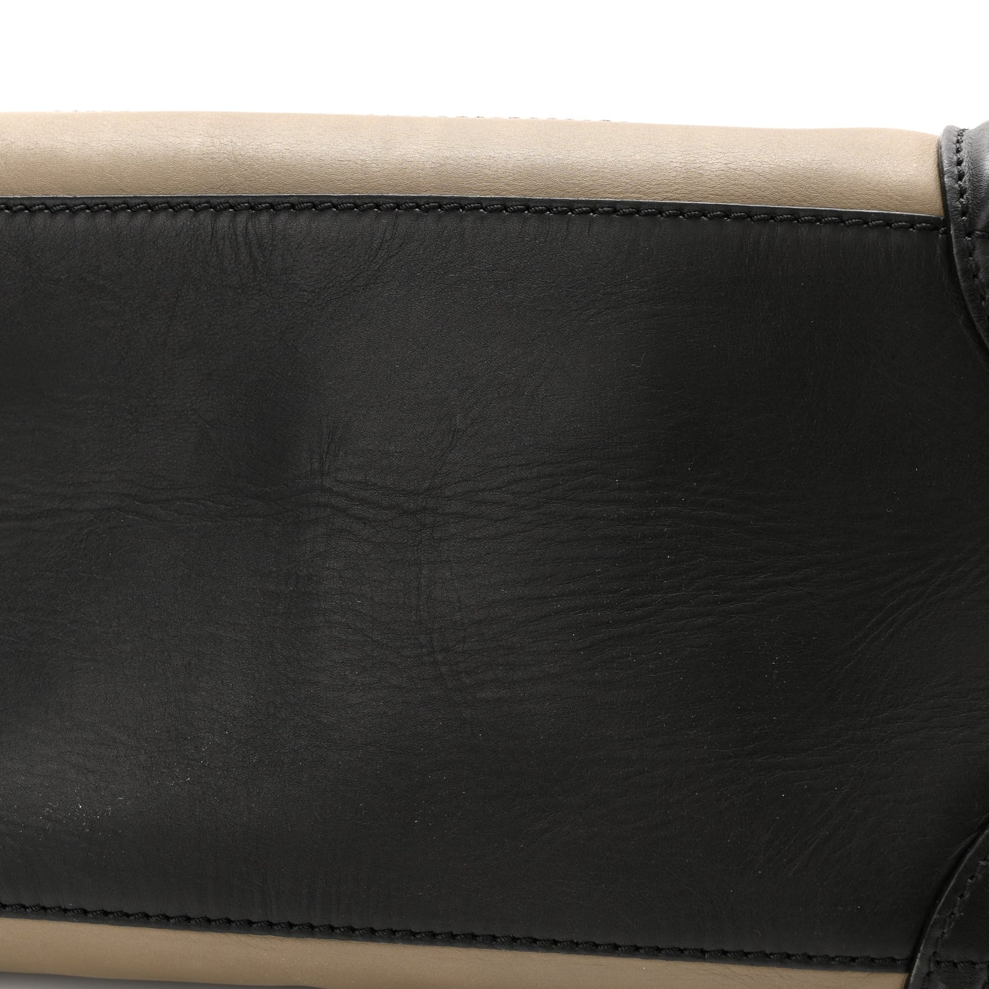 Smooth Calfskin Mini Tri-Color Luggage Grey