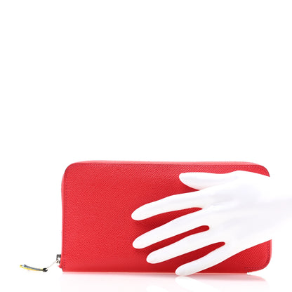 Hermes Epsom Silk'In Wallet Bougainvillea 2 of 9