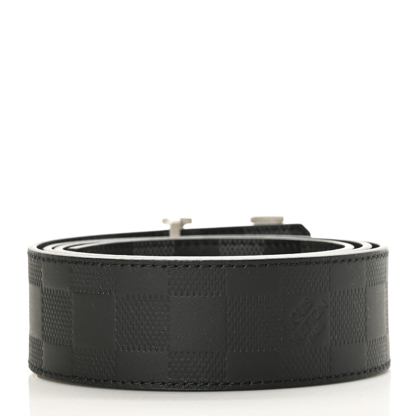 Damier Graphite Damier Infini 40mm LV Initiales Reversible Belt 95 38