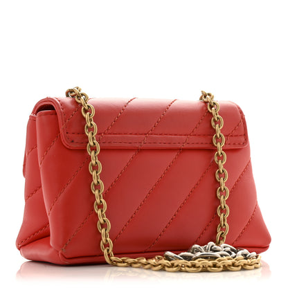 Off-White Calfskin Diagonal Quilted Jackhammer 17 Shoulder Bag Red 3 of 15