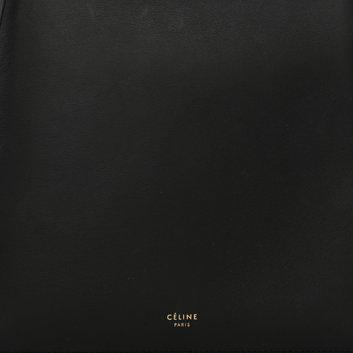 Smooth Calfskin Mini Clasp Bag Black