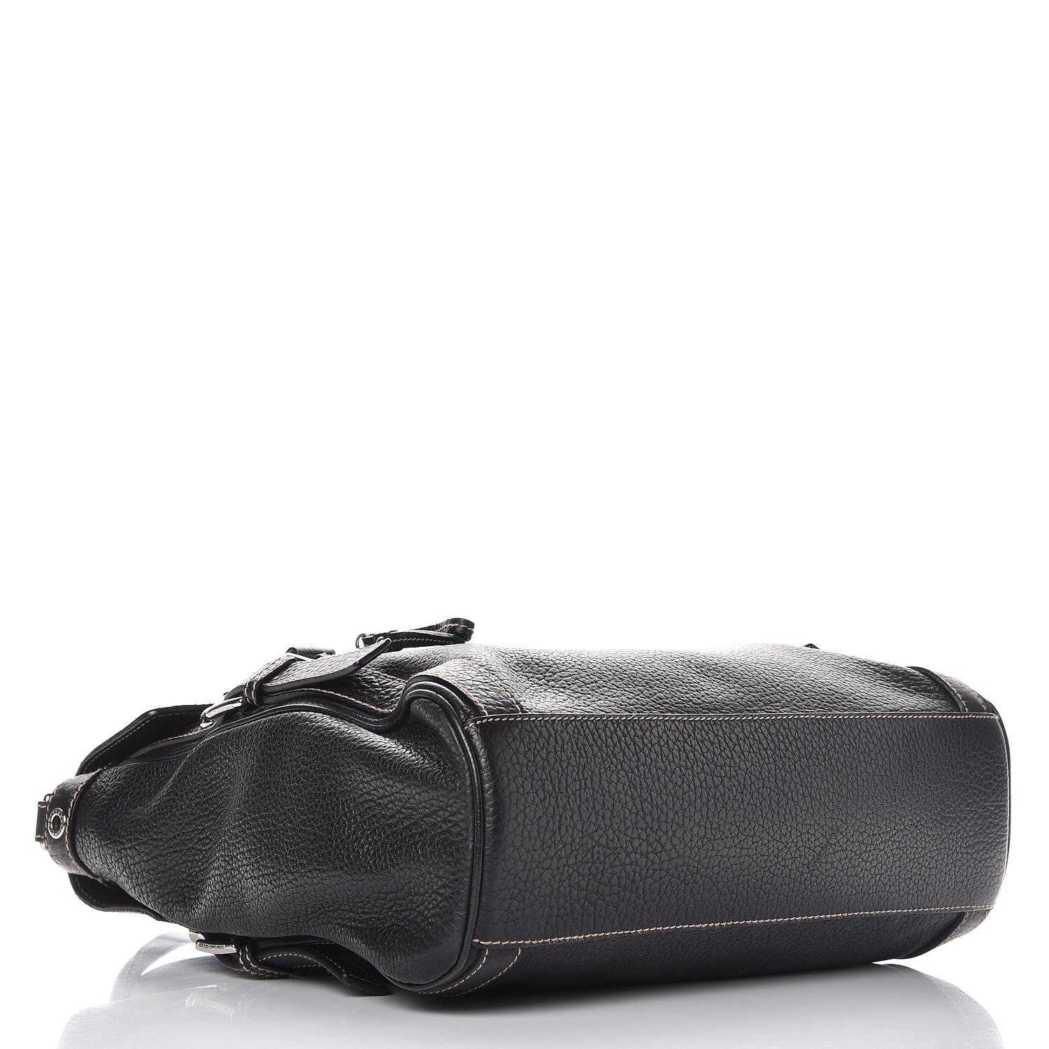 Dolce & Gabbana Grained Calfskin Large Easy Way Flap Tote Black 4 of 7
