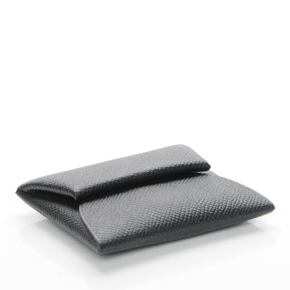 Hermes Epsom Bastia Coin Purse Black 4 of 8