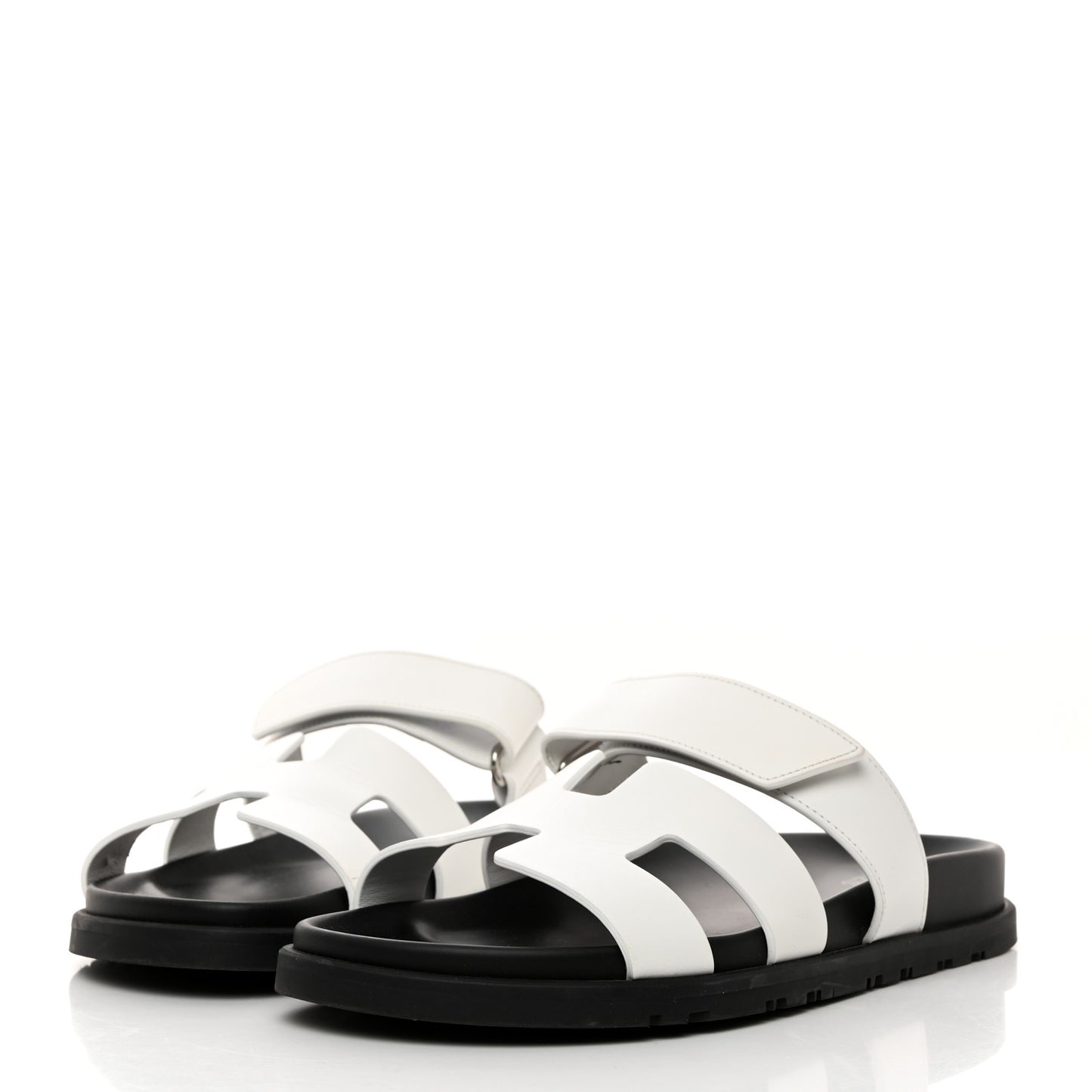 Calfskin Womens Chypre Sandals 37.5 White
