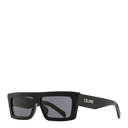 Celine Acetate Monochroms Square Sunglasses CL40214U Black 1 of 7