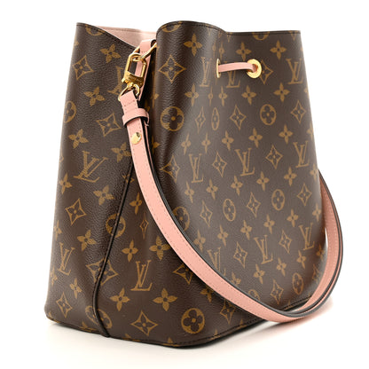 Louis Vuitton Monogram Neonoe MM Rose Poudre 3 of 9