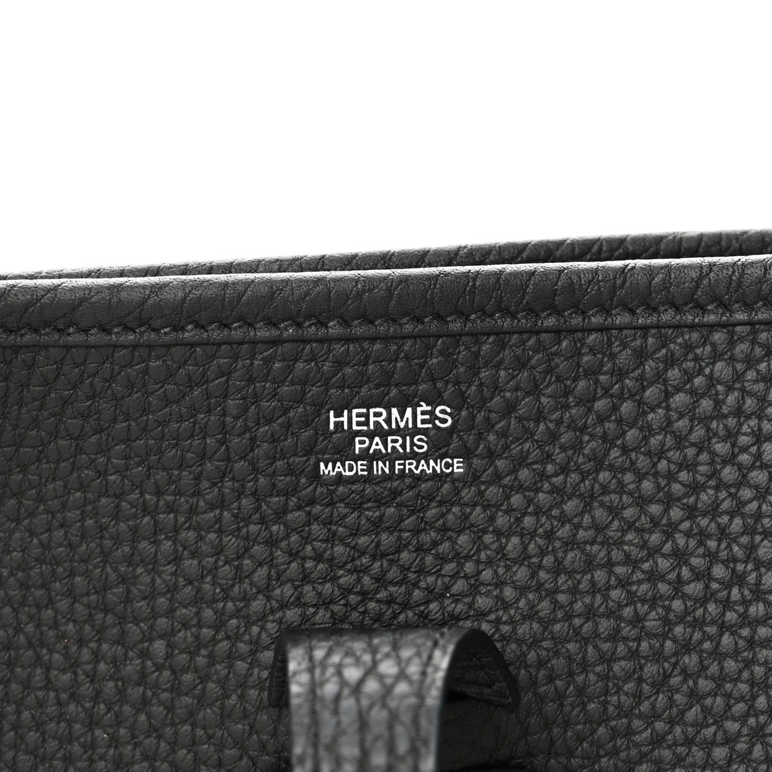 Hermes Taurillon Clemence EVELYNE III PM Black 5 of 10