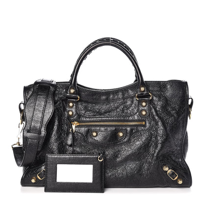 Balenciaga Agneau Giant 12 Gold Hardware City Black 1 of 10