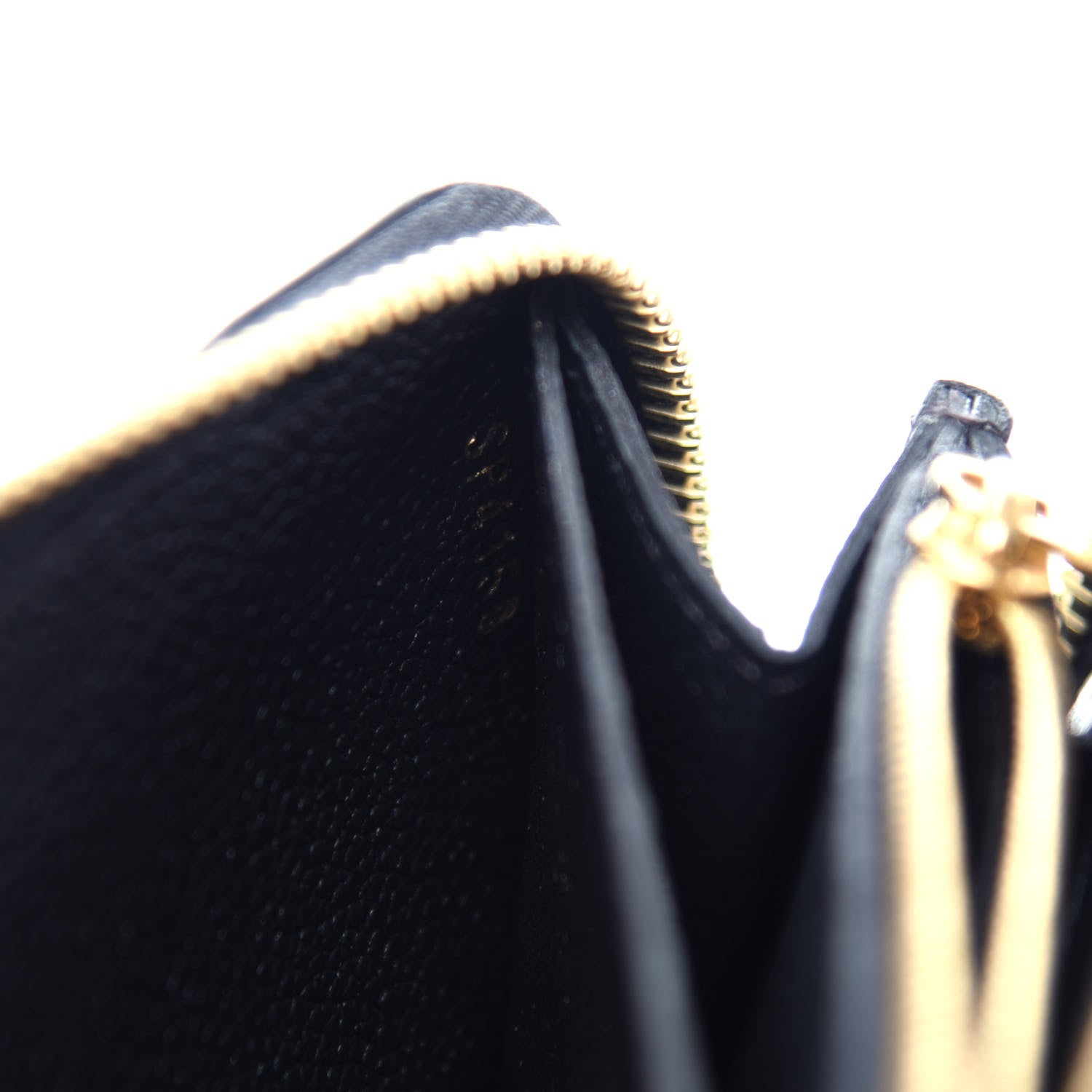Louis Vuitton Empreinte Clemence Wallet Black 7 of 9
