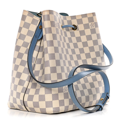 Louis Vuitton Damier Azur Neonoe MM Bleuet 3 of 10