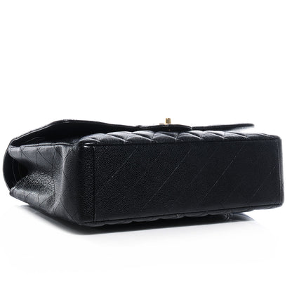 Chanel Caviar Quilted Maxi Double Flap Black 4 of 10