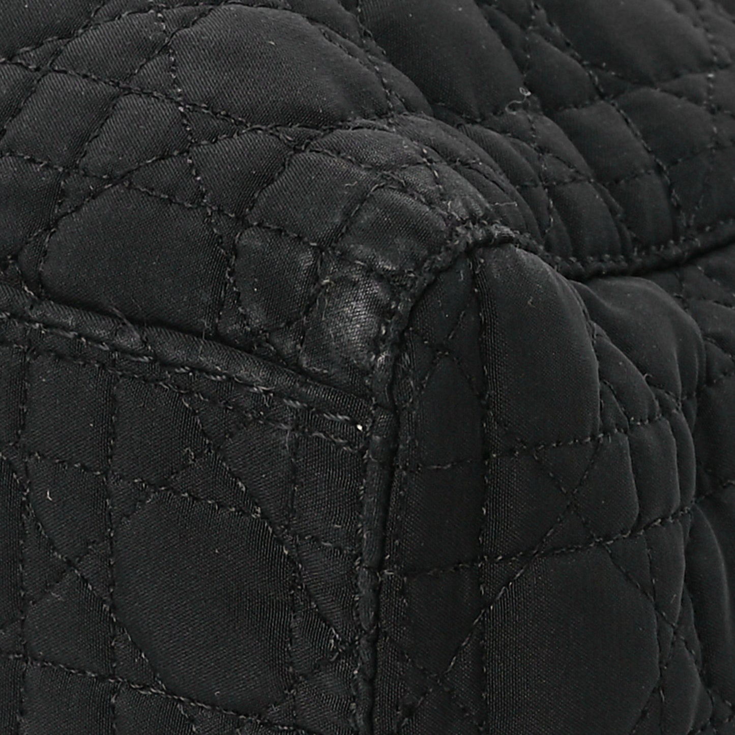Nylon Cannage Large Lady Dior Black