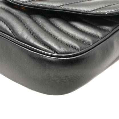 Louis Vuitton Calfskin New Wave Multi Pochette Black 9 of 9