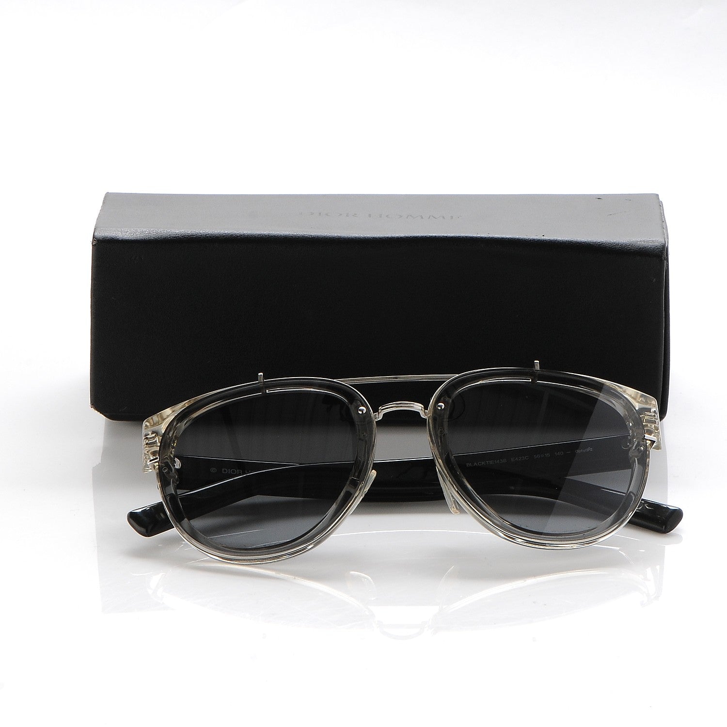 Christian Dior Black Tie Sunglasses Black 8 of 8