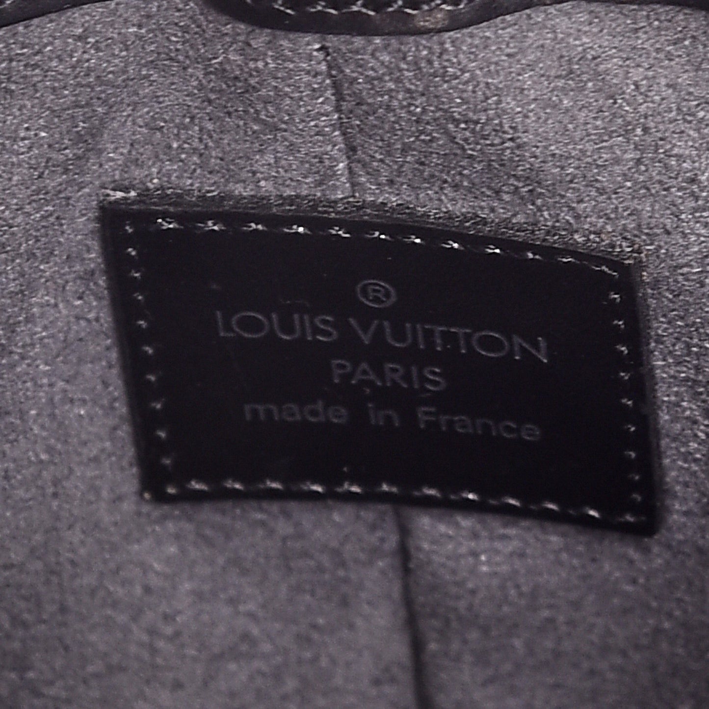 Epi Demi Lune Pochette Black