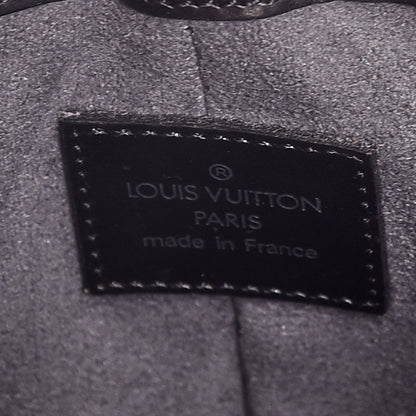 Louis Vuitton Epi Demi Lune Pochette Black 6 of 7