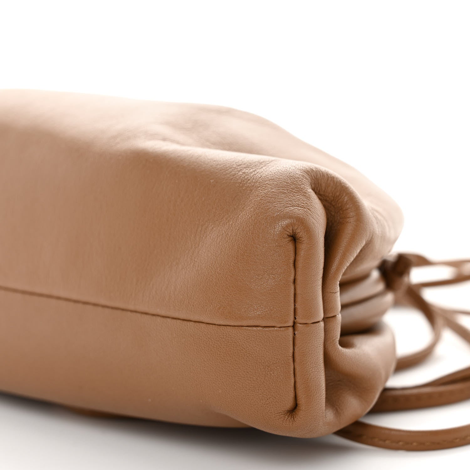 Bottega Veneta Butter Calfskin The Mini Pouch Cammello 10 of 11