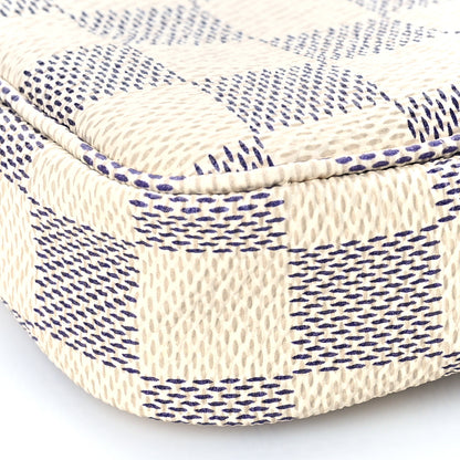 Louis Vuitton Damier Azur Mini Pochette Accessories 7 of 9