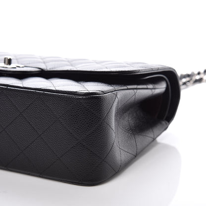 Chanel Caviar Quilted Jumbo Double Flap Black 10 of 10
