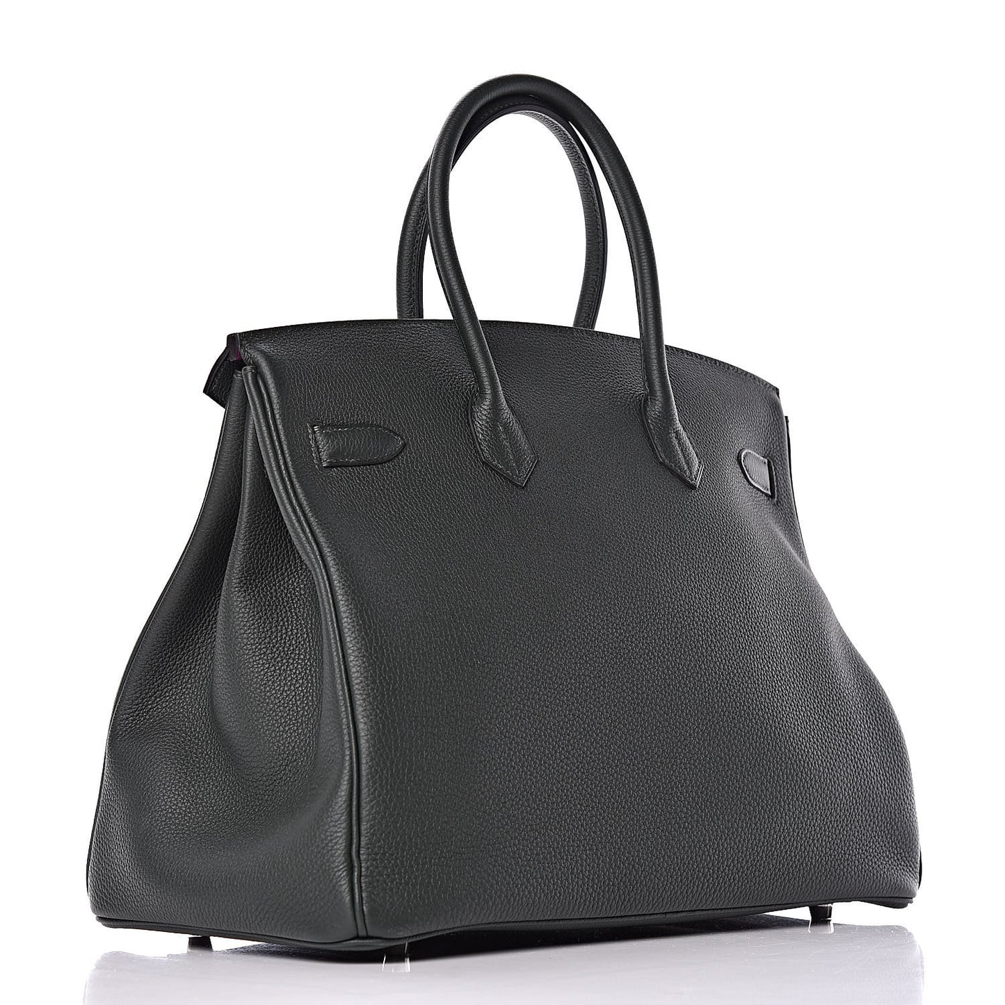 Togo Horseshoe Birkin 35 Vert Cypress Anemone