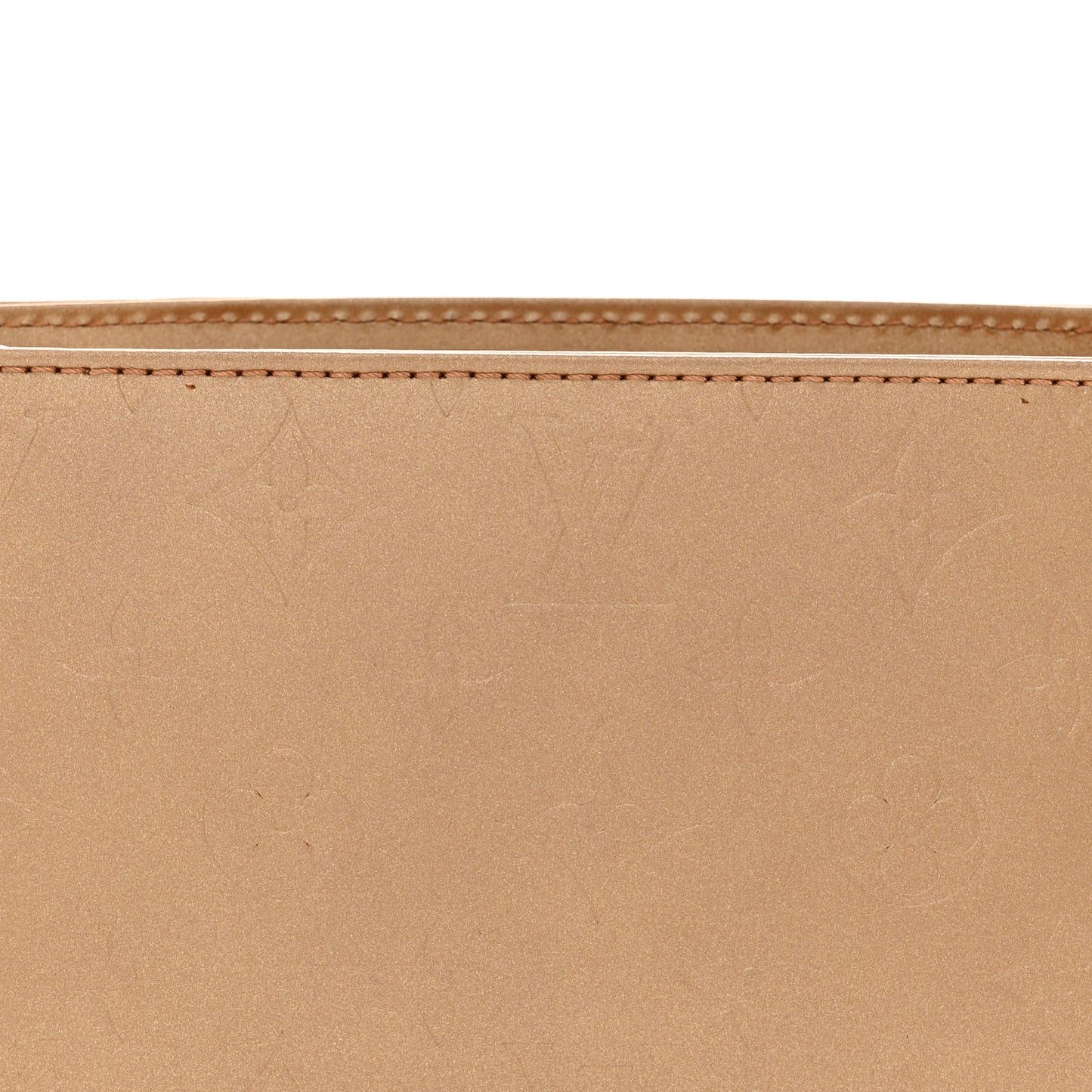 Mat Monogram Fowler Ambre