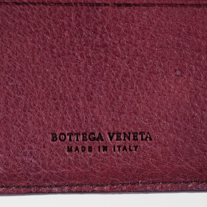 Bottega Veneta Chevre Intrecciato Bi-Fold Wallet Purple 5 of 7