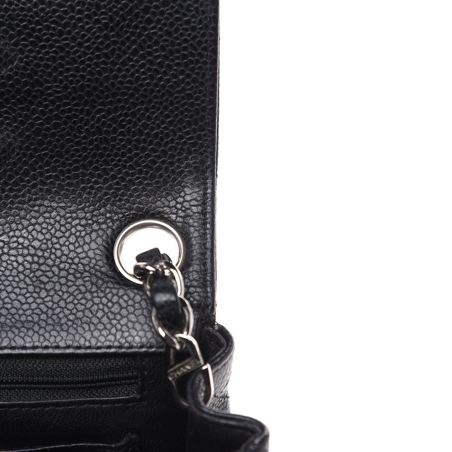 Chanel Caviar Quilted Mini Square Flap Black 13 of 15