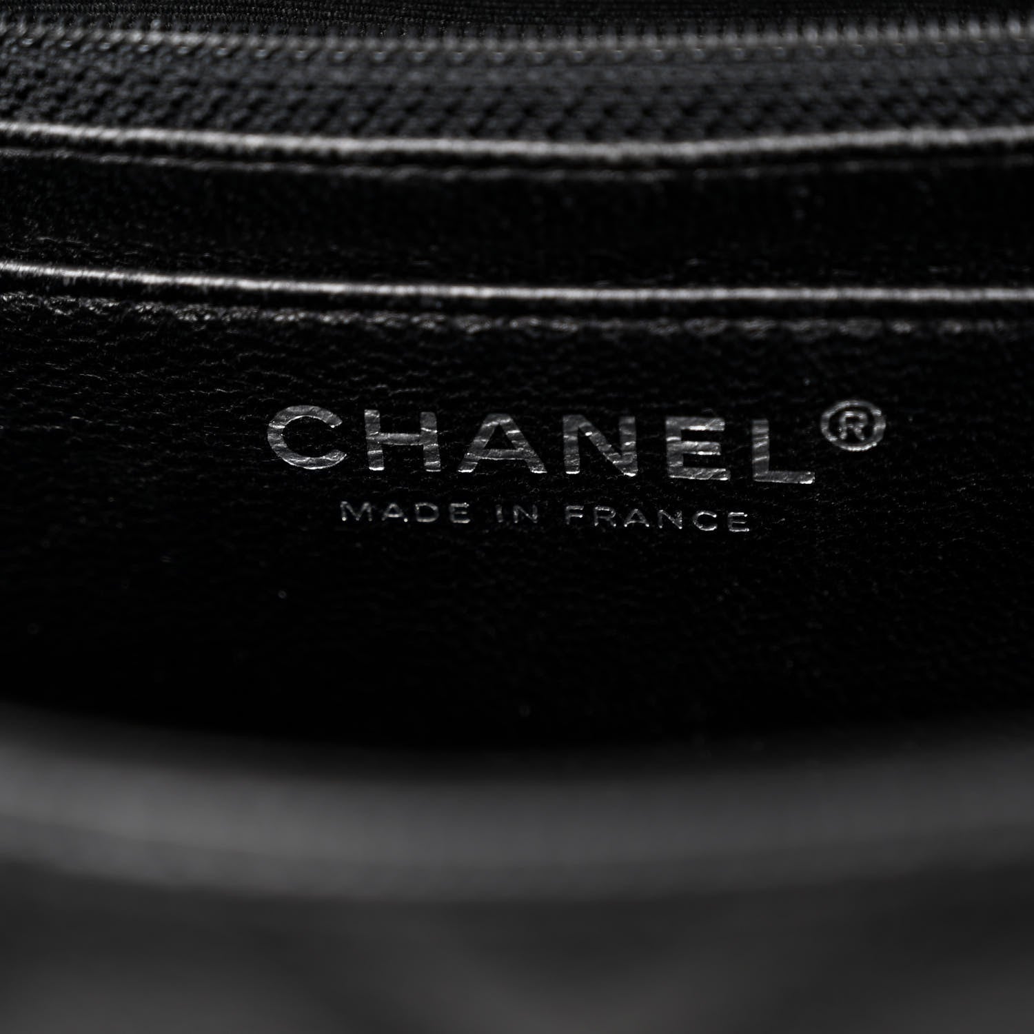Chanel Caviar Quilted Jumbo Single Flap Black 6 of 9
