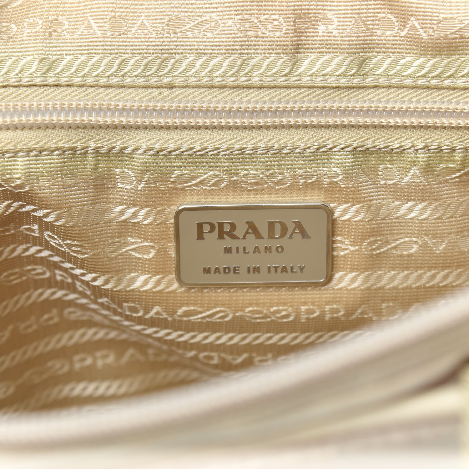 Prada Tessuto Nylon Top Handle Bag Sabbia 5 of 8