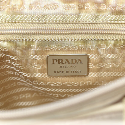 Prada Tessuto Nylon Top Handle Bag Sabbia 5 of 8
