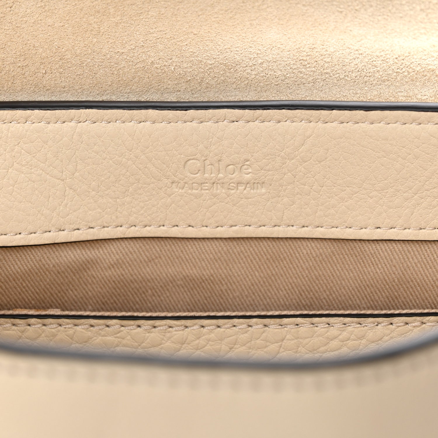 Chloe Calfskin Mini Faye Day Shoulder Bag Off White 6 of 13