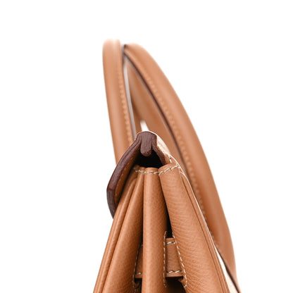 Hermes Courchevel Birkin 35 Tabac Camel 16 of 16