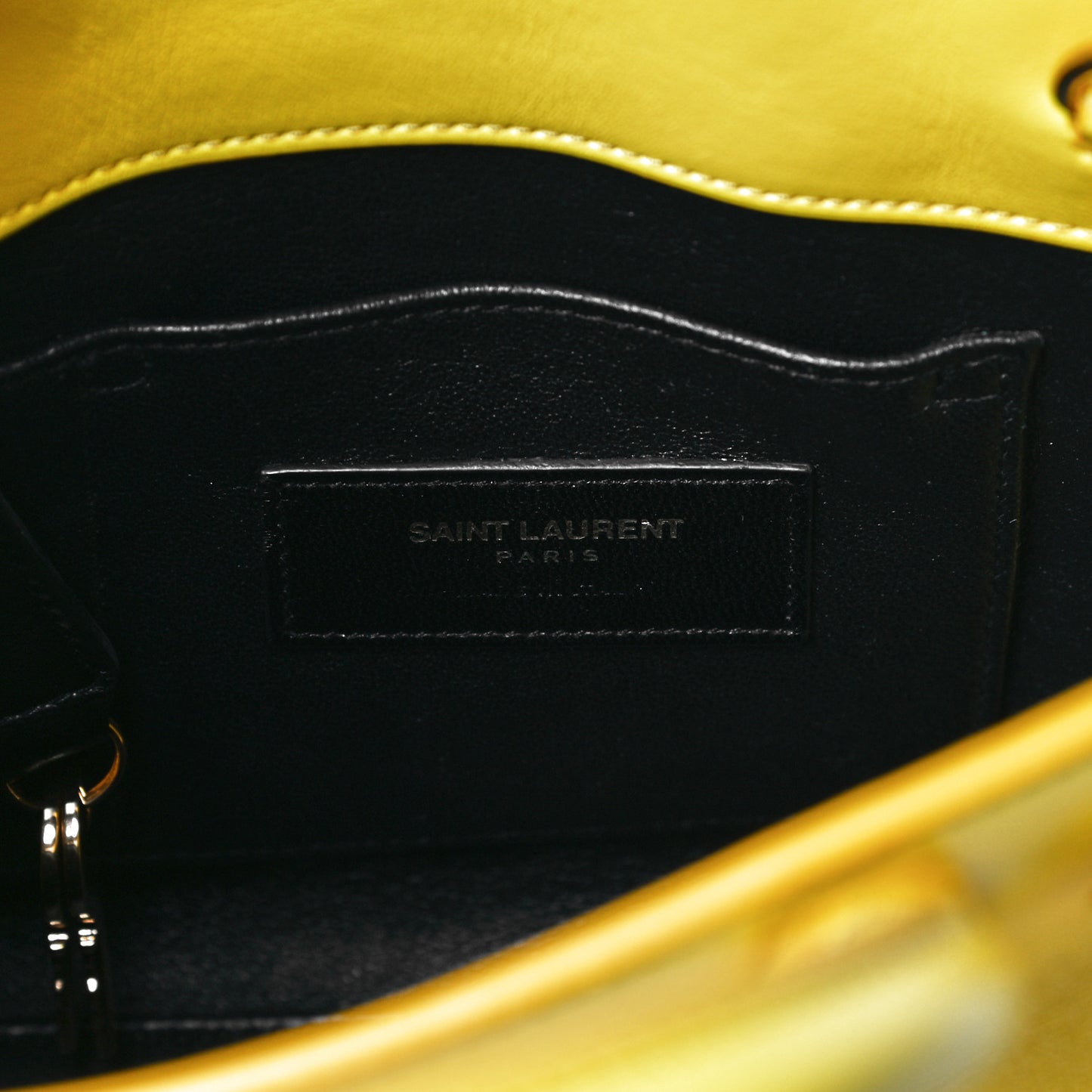 Calfskin Nano Sac De Jour Jaune