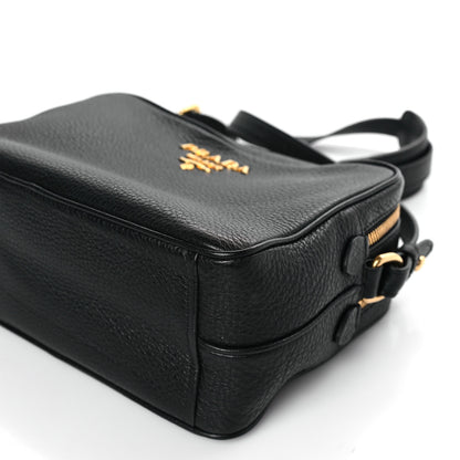 Prada Vitello Phenix Camera Bag Black 9 of 9